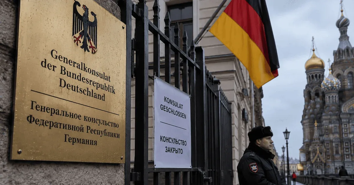 Rússia determina fechamento de consulado alemão em São Petersburgo