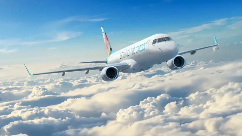 BermudAir levará cargueiro E190F da Embraer ao mercado americano