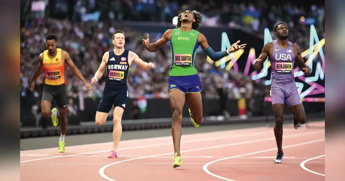 Alison dos Santos vence Mundial e chega invicto como favorito em Los Angeles