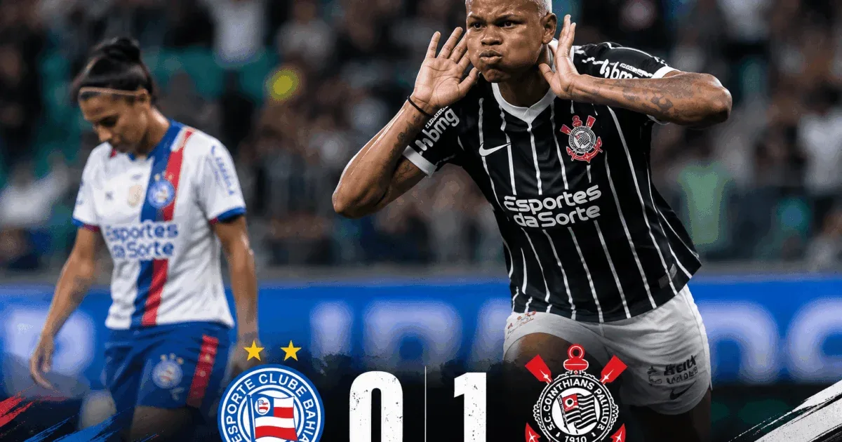 Corinthians vence Bahia fora de casa e abre vantagem na semifinal feminina
