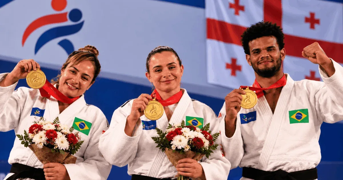 Brasil soma três títulos e sete medalhas no Mundial Paralímpico de judô