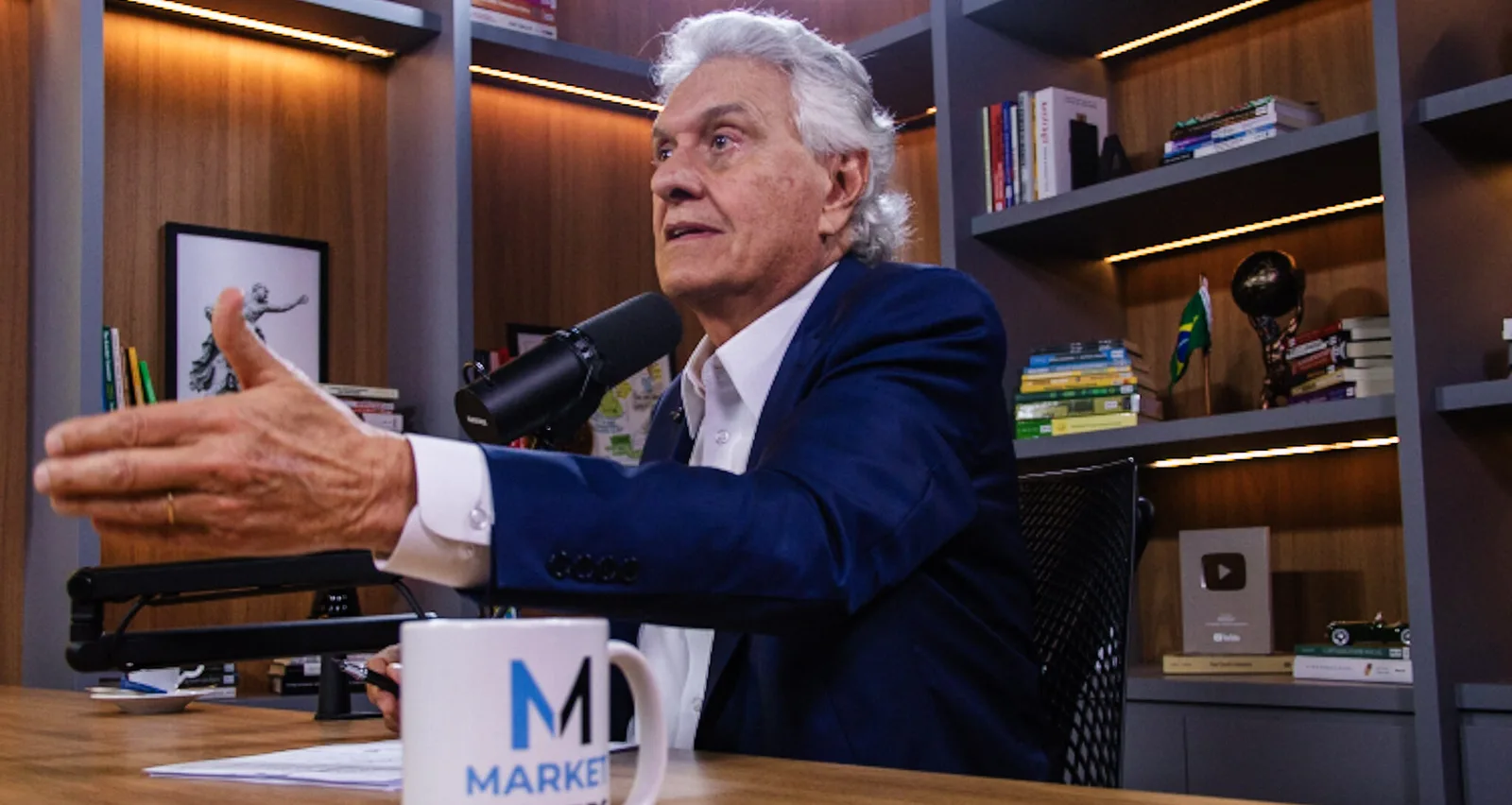 Caiado diz que conduta da PF compromete credibilidade da instituição