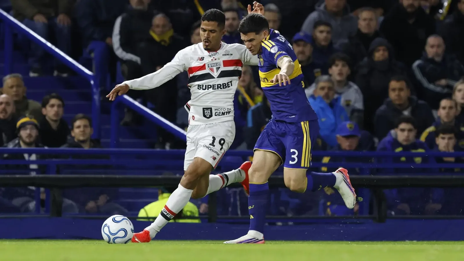 São Paulo precisa reverter vantagem do Boca por título e premiação na Sul-Americana