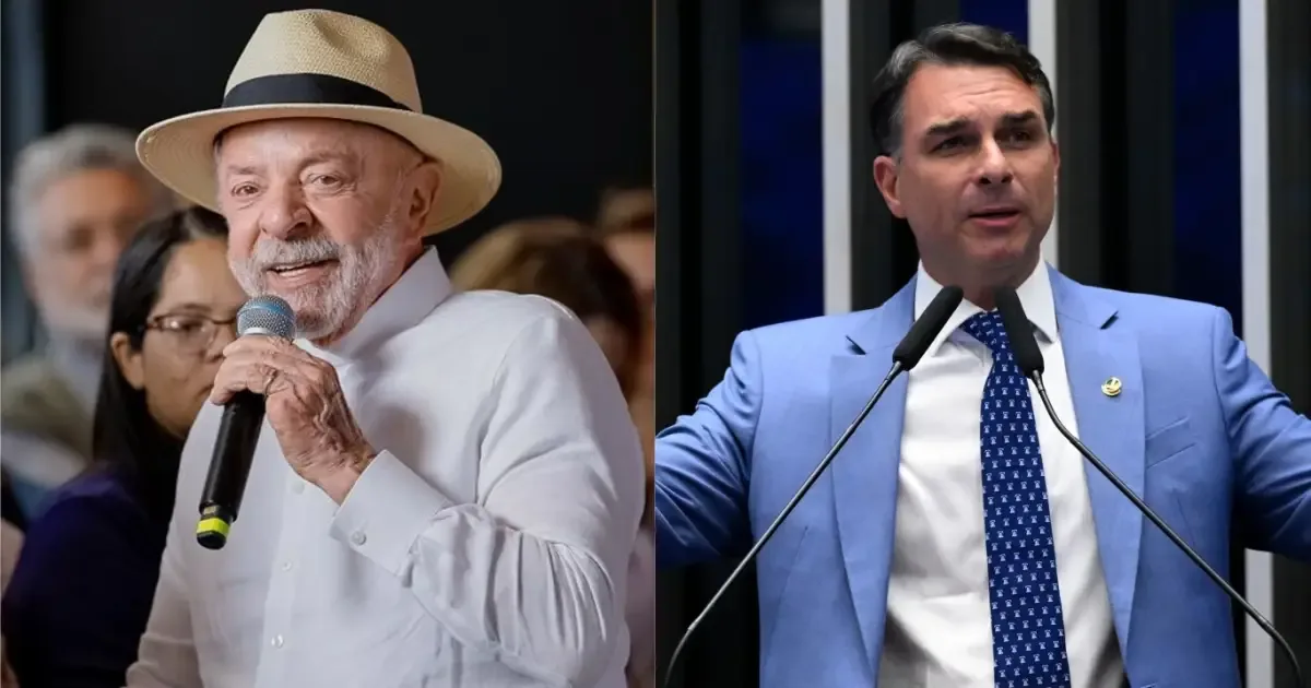 Lula lidera numericamente três de cinco cenários de segundo turno contra Flávio