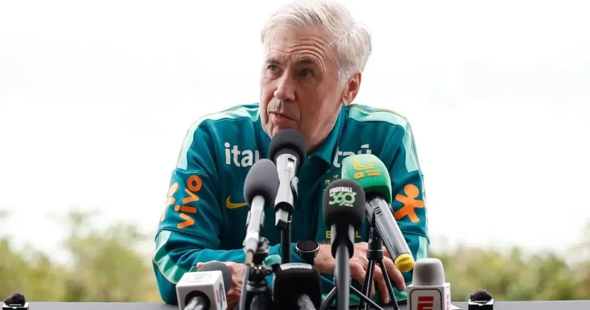 Ancelotti escala ataque inédito do Brasil contra a Austrália