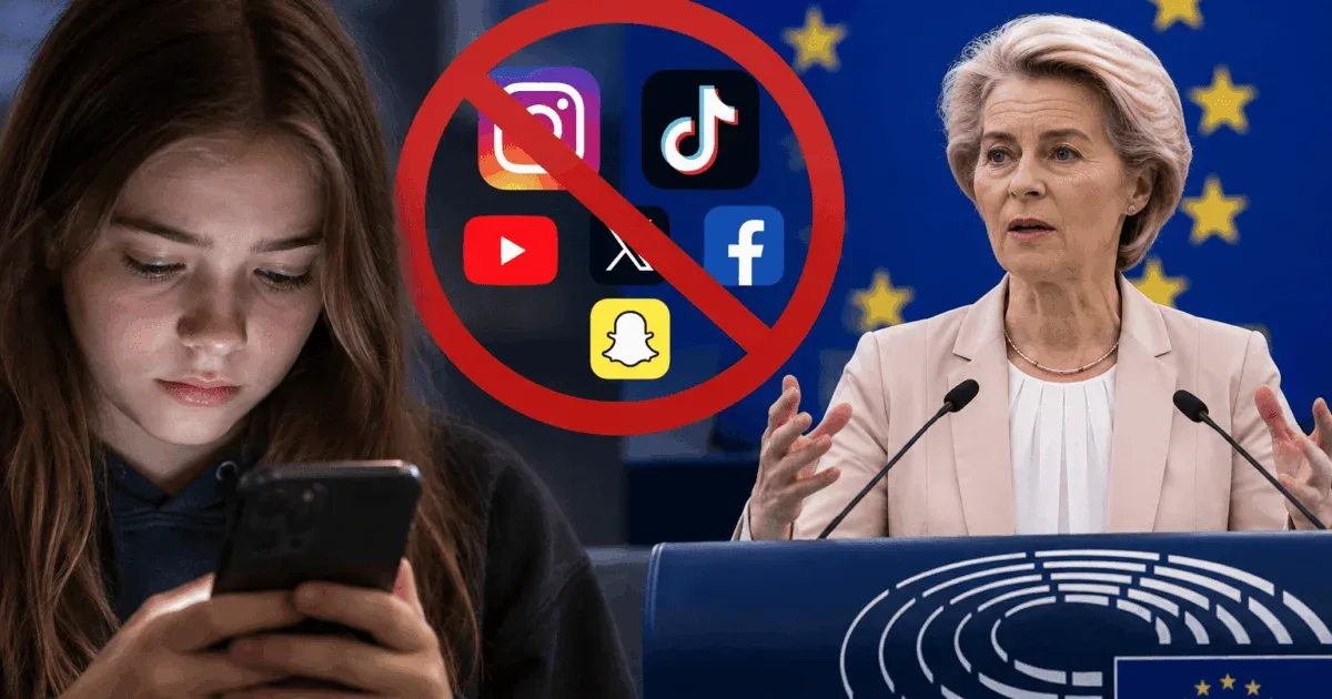 União Europeia propõe restrições a redes sociais por faixa etária