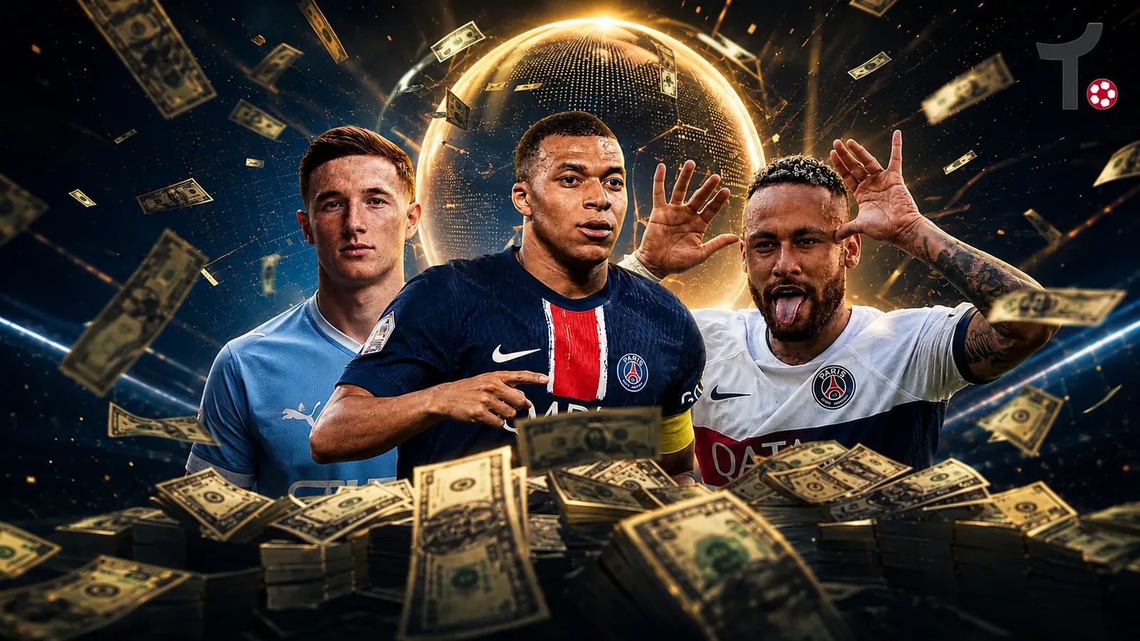 Mercado de 2026 adiciona três nomes ao Top 10, mas não supera Neymar