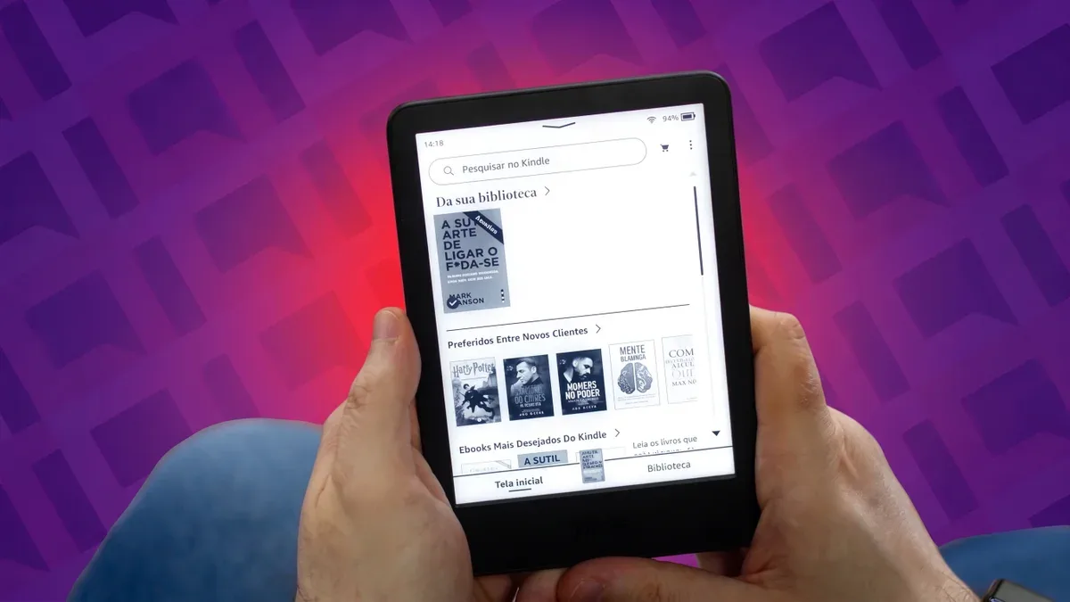 Ler no Kindle durante a recarga é seguro, mas exige atenção ao calor