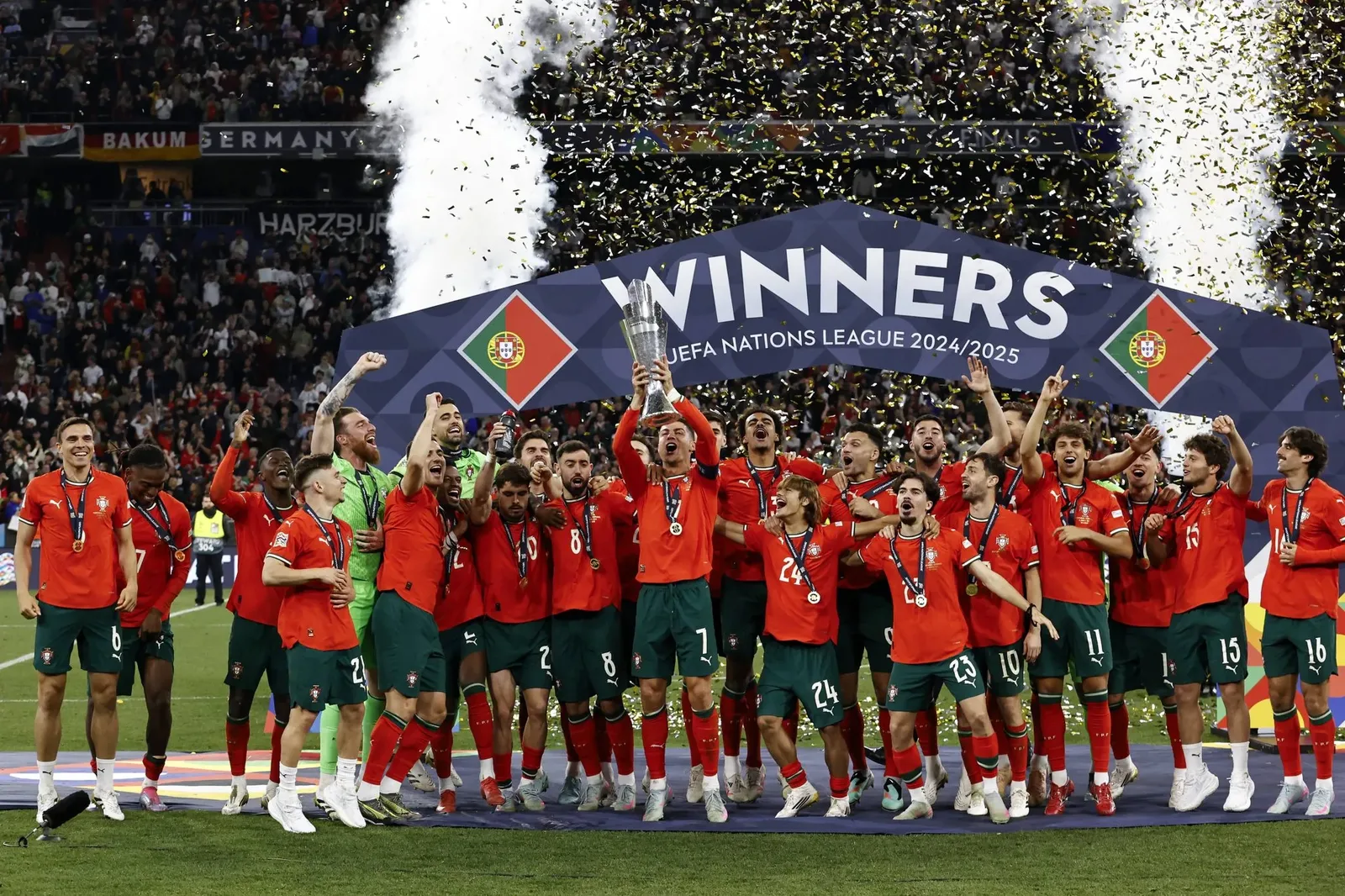 Liga das Nações terá última edição com quatro divisões em 2026/27
