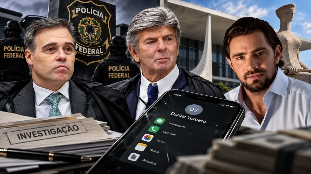 Mendonça e Fux relatam à PF dificuldade para acessar dados de Vorcaro