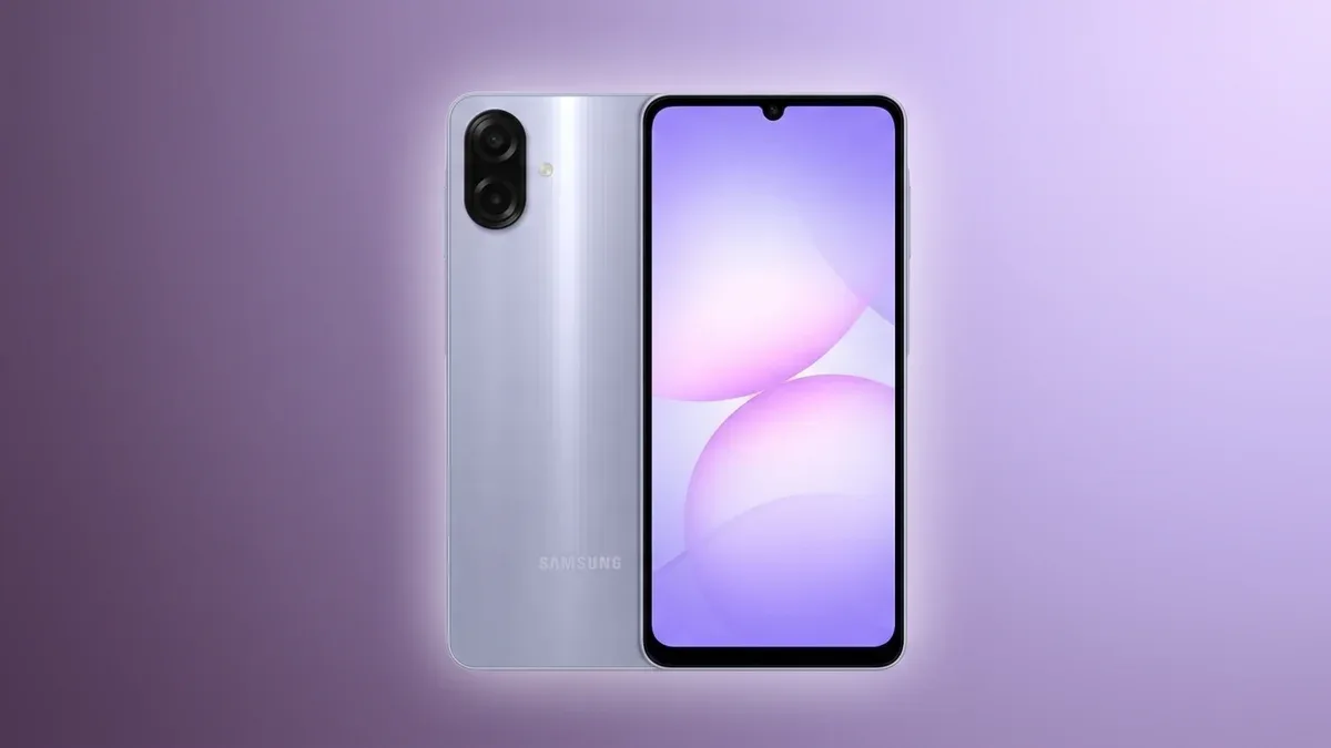 Galaxy A07s estreia com bateria de 5.000 mAh e seis anos de atualizações
