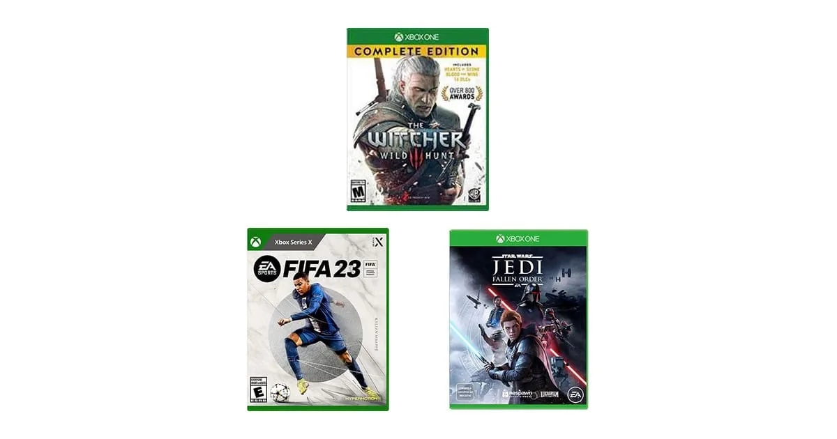 Três jogos para Xbox em promoção reúnem RPG, futebol e Star Wars