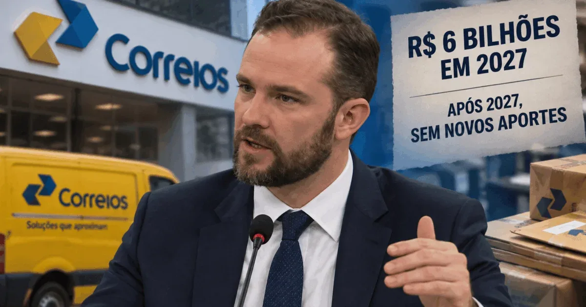 Aporte de 2027 é tratado como último recurso federal para os Correios