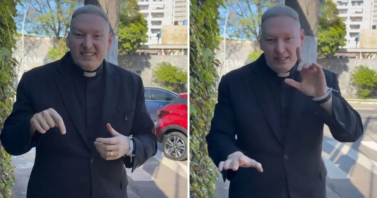 Gesto de padre Marcelo Rossi é interpretado como apoio a Lula