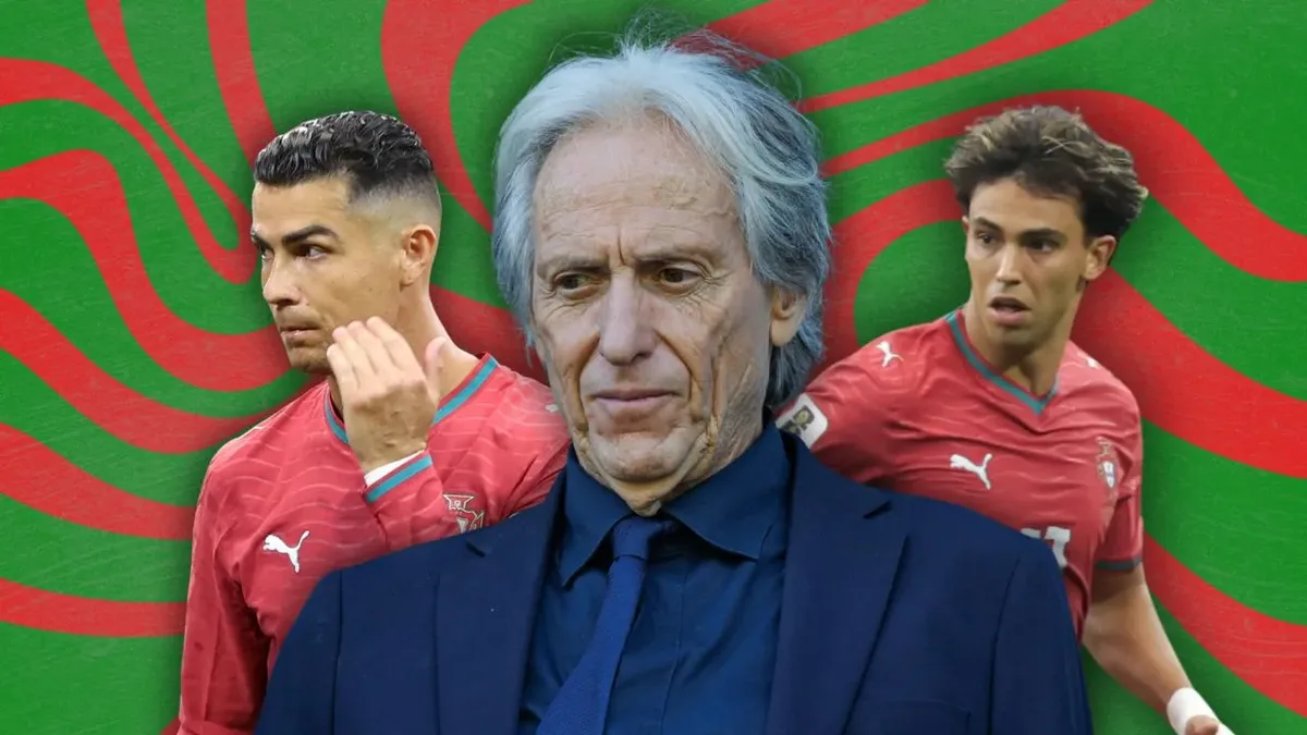Jorge Jesus inicia reformulação em Portugal com Cristiano Ronaldo sob avaliação