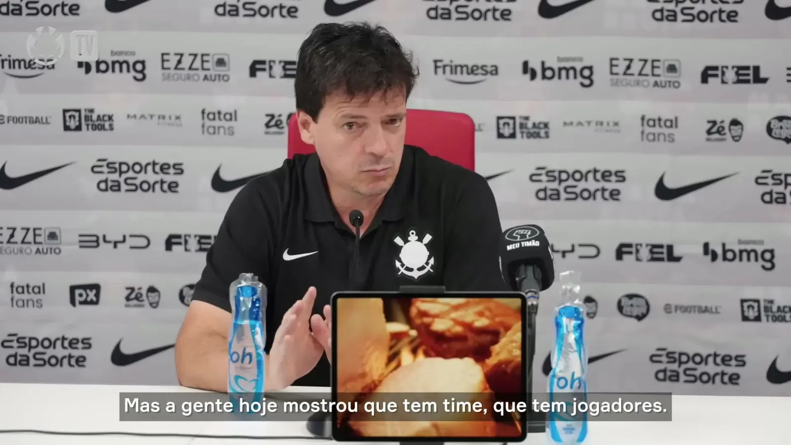 Diniz mantém otimismo no Corinthians apesar de cinco derrotas seguidas