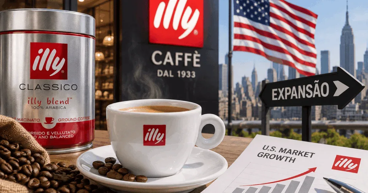Illycaffè quer elevar participação dos EUA na receita para 30%