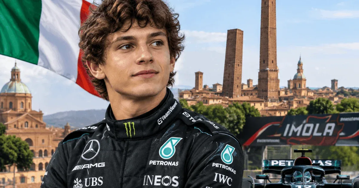 Bolonha prepara homenagem a Kimi Antonelli após destaque na F1