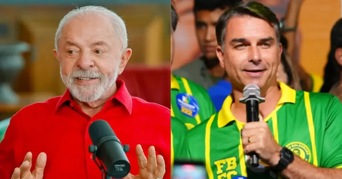 Lula e Flávio Bolsonaro empatam no segundo turno, aponta Quaest