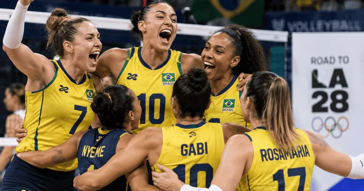Brasil vence pré-olímpico invicto e garante vaga em Los Angeles 2028