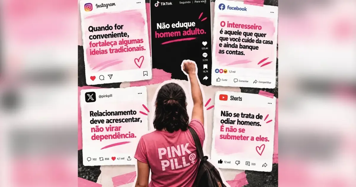 Pink pill usa sátira e autonomia para enfrentar a machosfera