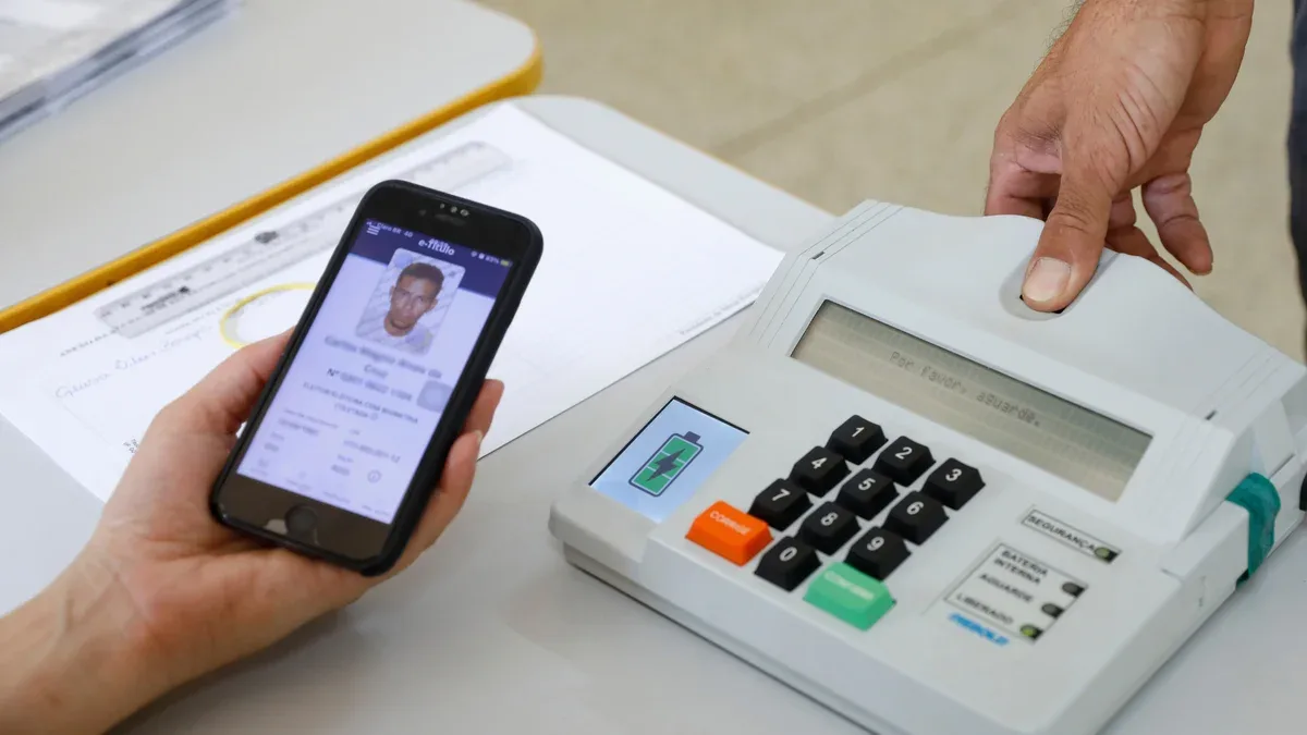 Justificativa de voto em 2026 pode ser feita pelo e-Título e pela internet