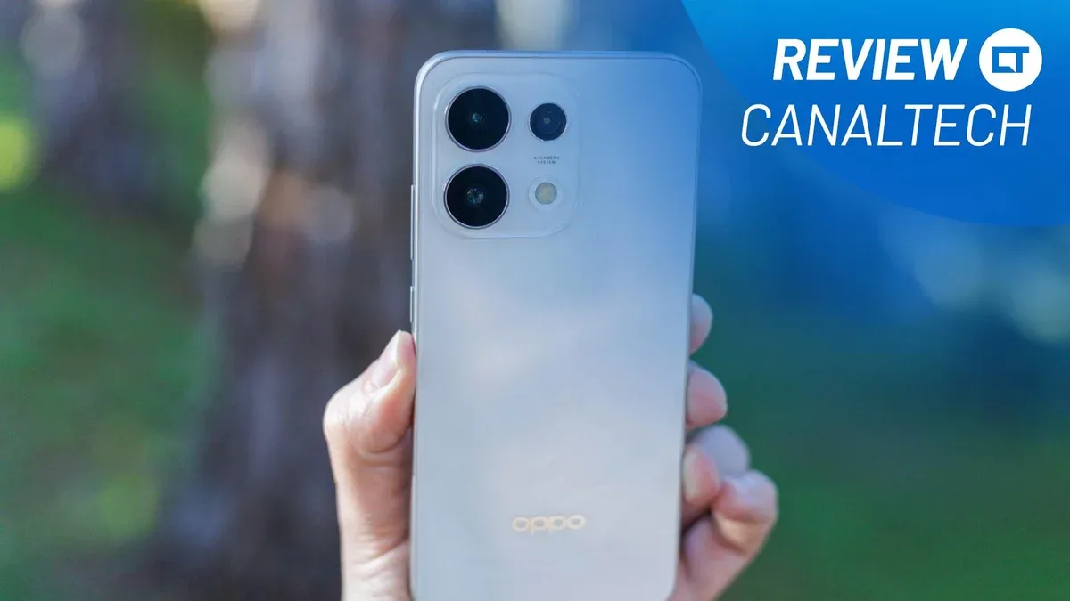 OPPO Reno 16 F aposta em bateria e câmera; Bubble é acessório opcional