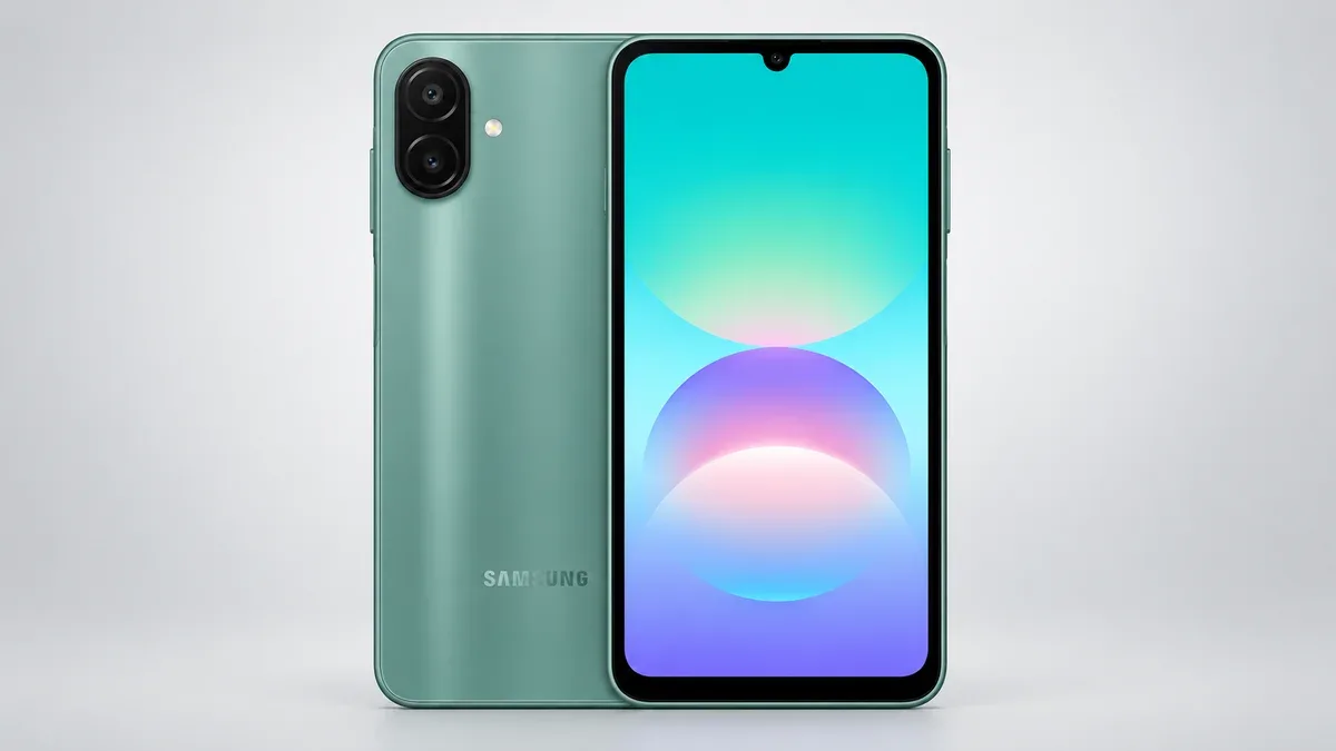 Galaxy A08 tem design vazado e pode receber bateria de 6.000 mAh