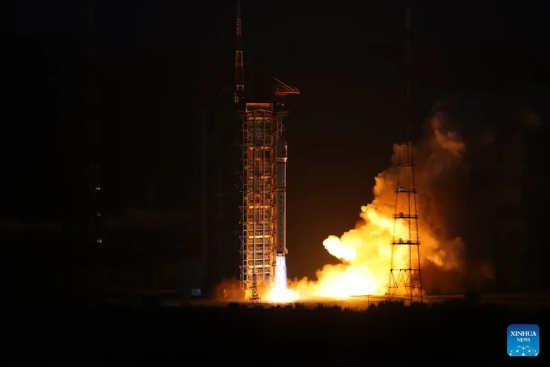 China coloca quatro satélites SAR em órbita a partir de Shanxi