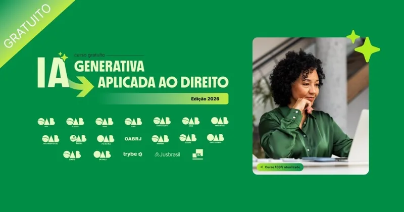 Curso de IA para o Direito terá aula inaugural na OAB-SP no dia 23