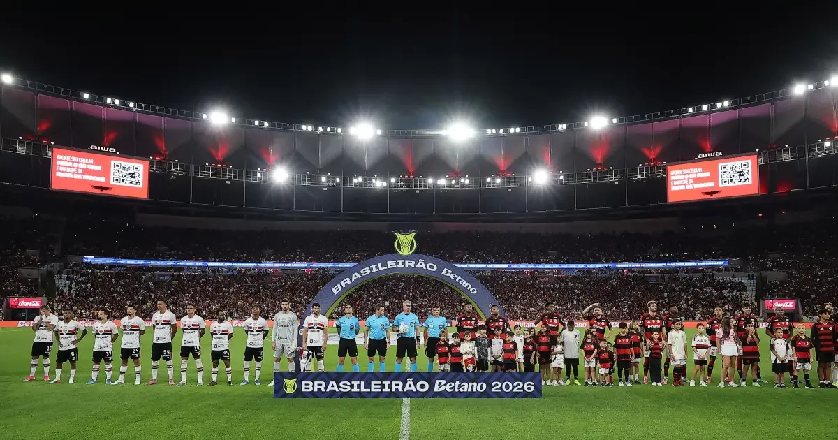 Bets respondem por 5,8% da receita de 16 grandes clubes em 2025