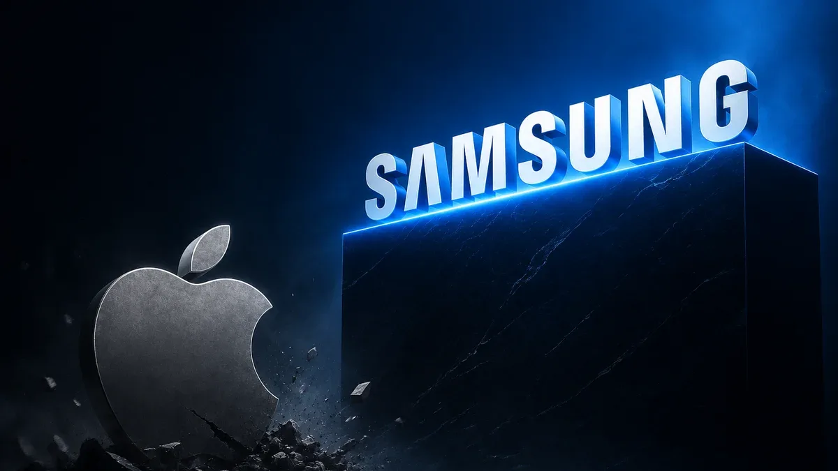 Samsung ironiza entrada da Apple no mercado de celulares dobráveis