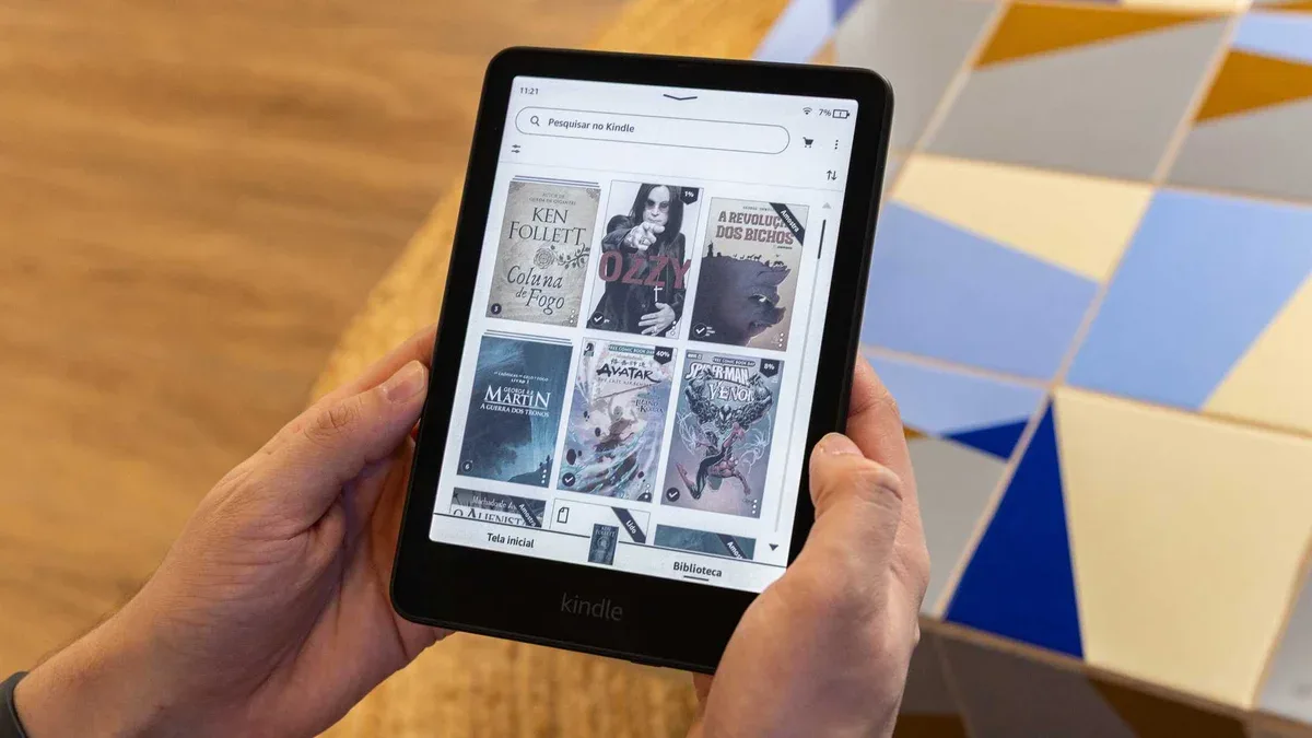 Kindle aposta em leitura sem notificações para recuperar a concentração