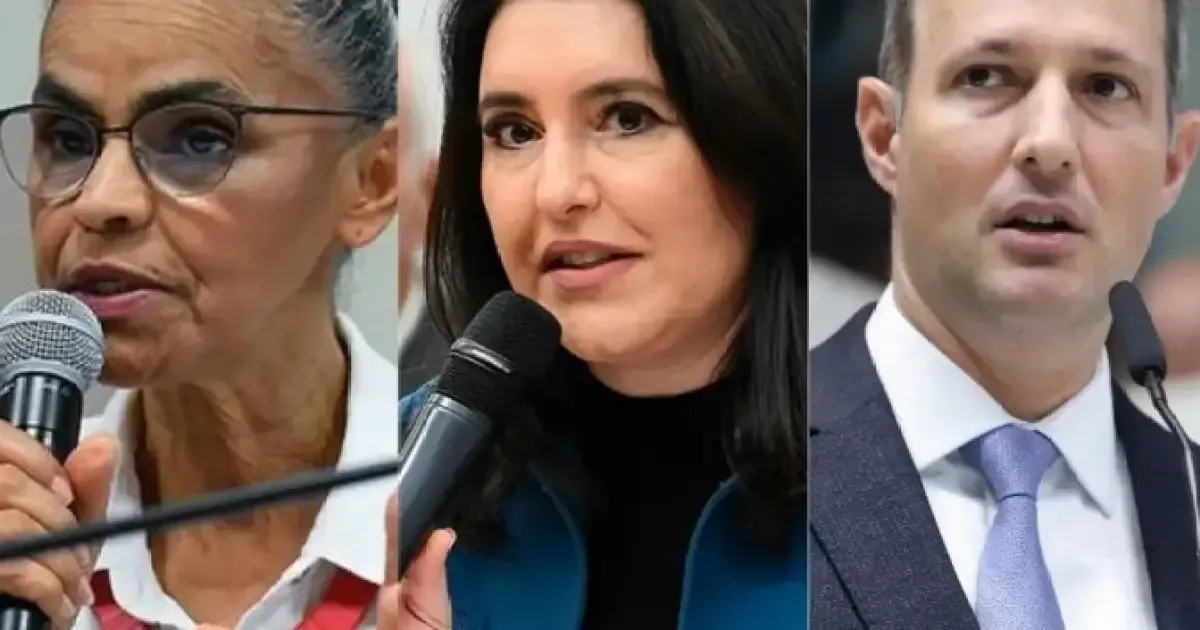 Marina, Tebet e Derrite aparecem tecnicamente empatados ao Senado por São Paulo