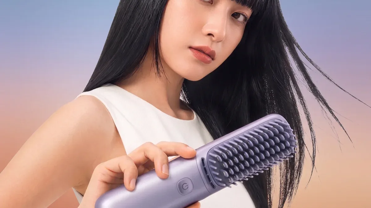 Xiaomi lança escova alisadora sem fio com autonomia de até 70 minutos