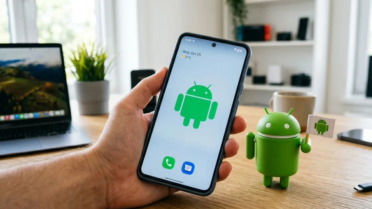 Android reúne atualizações de componentes em área nas configurações