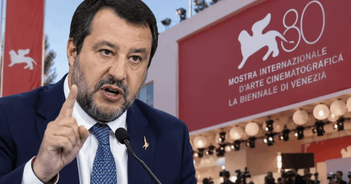 Salvini acusa Festival de Veneza de falta de equilíbrio sobre conflito