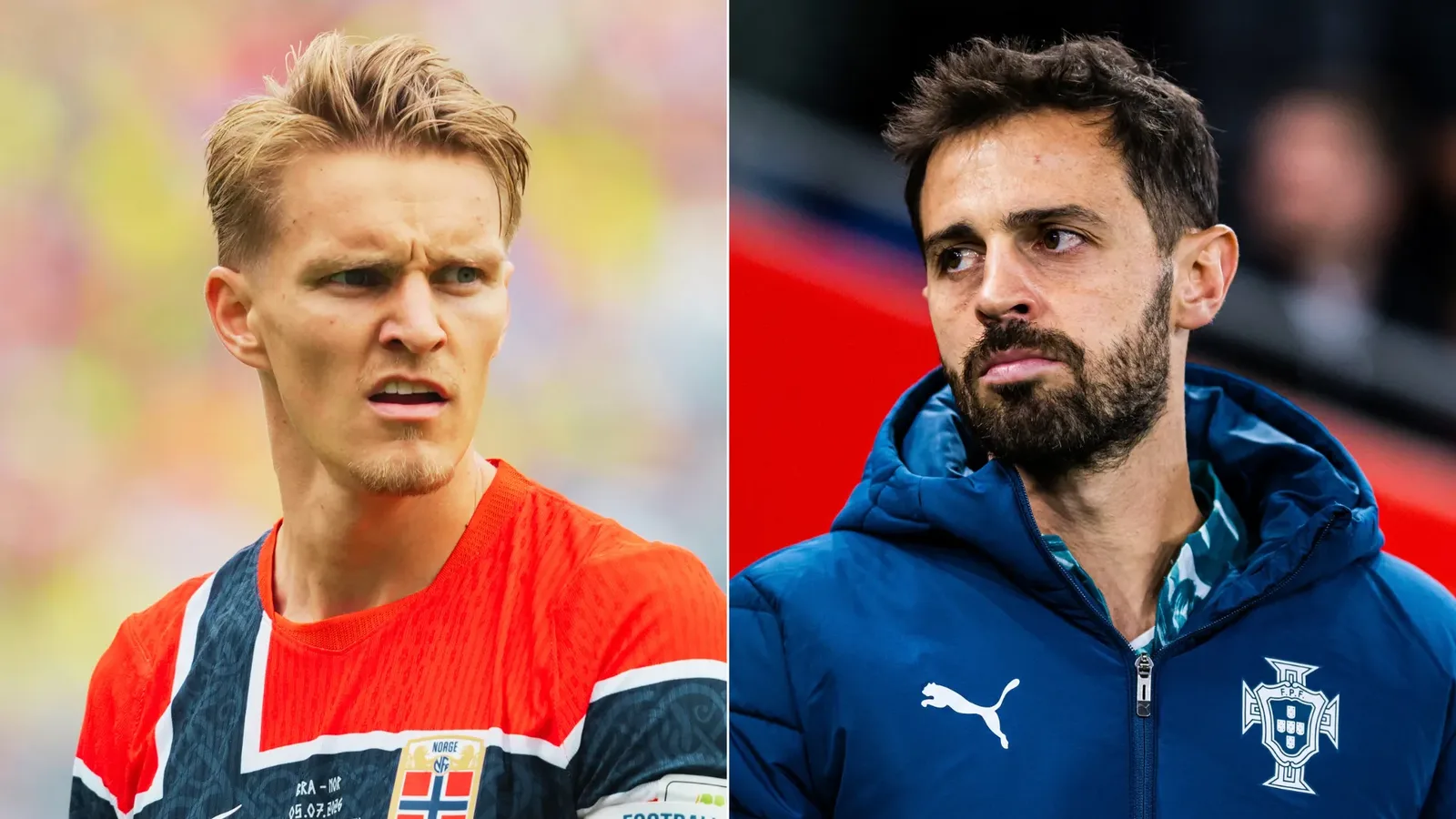 Odegaard critica entrada de Bernardo Silva em jogo entre Portugal e Noruega