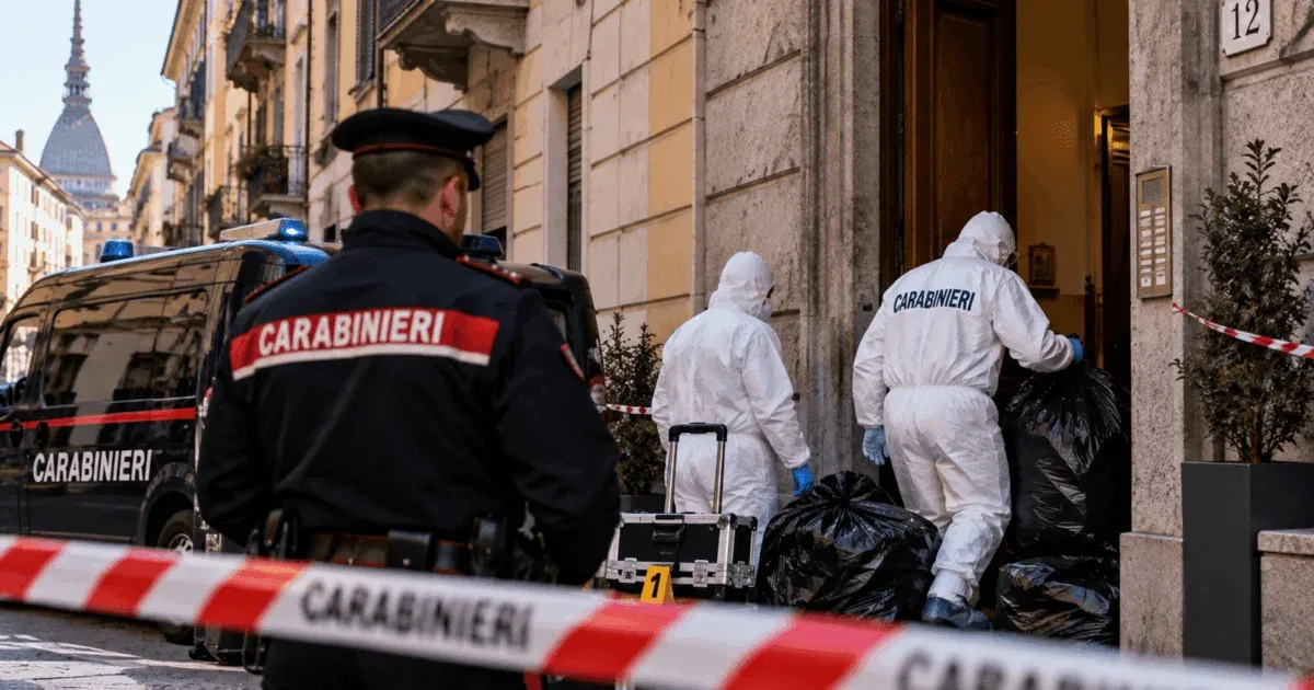 Polícia encontra corpo esquartejado em sacos plásticos dentro de apartamento em Turim