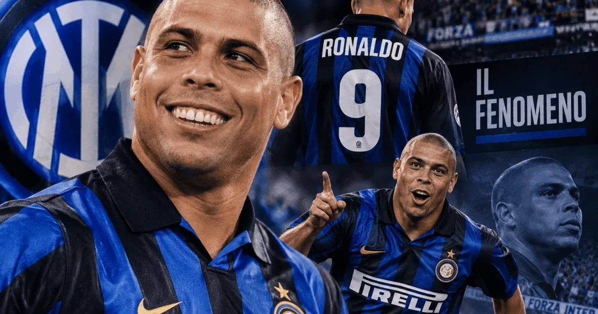 Internazionale celebra 50 anos de Ronaldo com homenagem e especial no YouTube