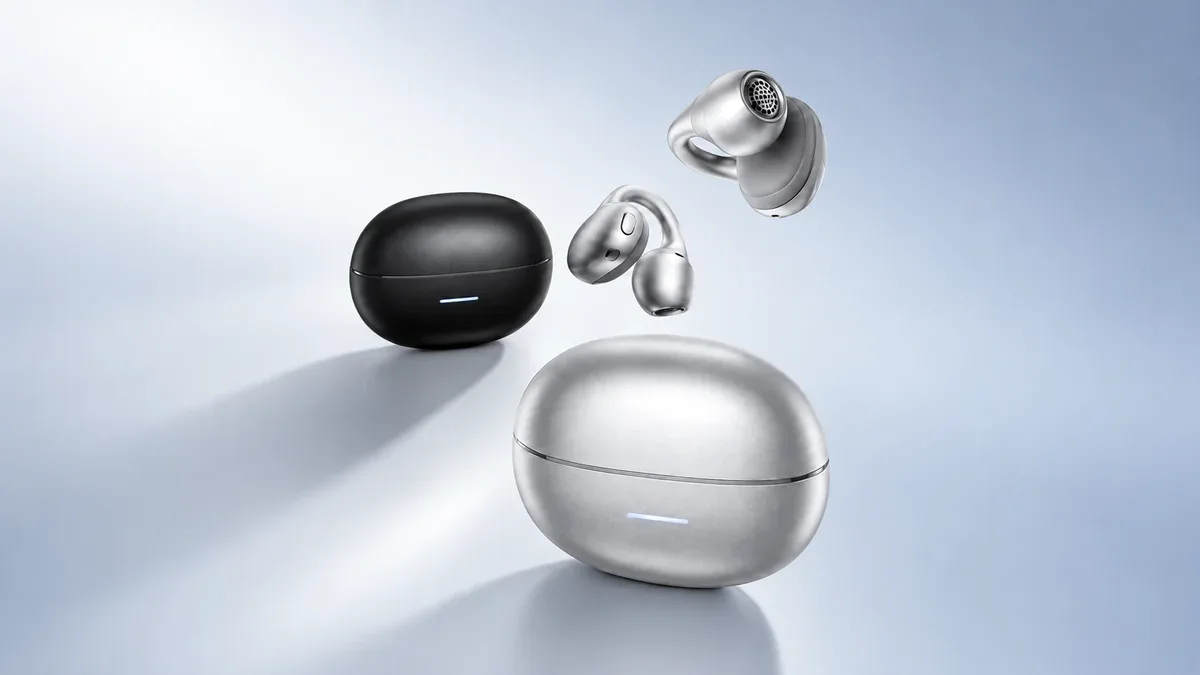 QCY apresenta fone open-ear com autonomia de até 50 horas