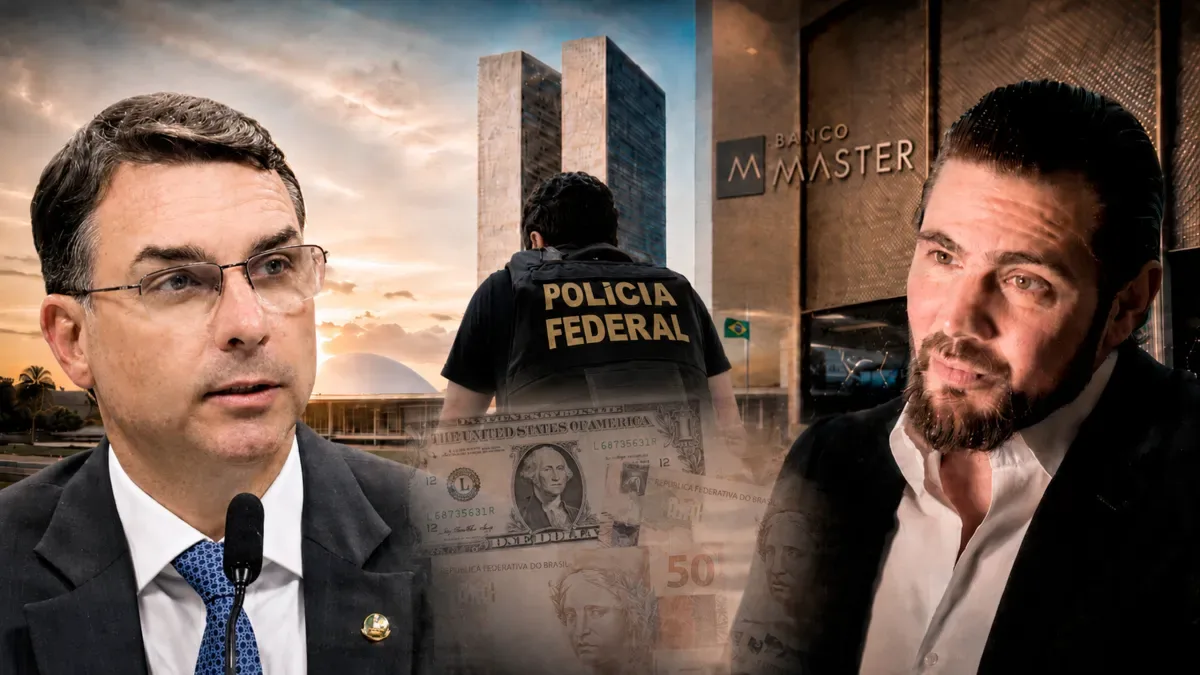 Avanço de Flávio Bolsonaro expõe paradoxo político no caso Master