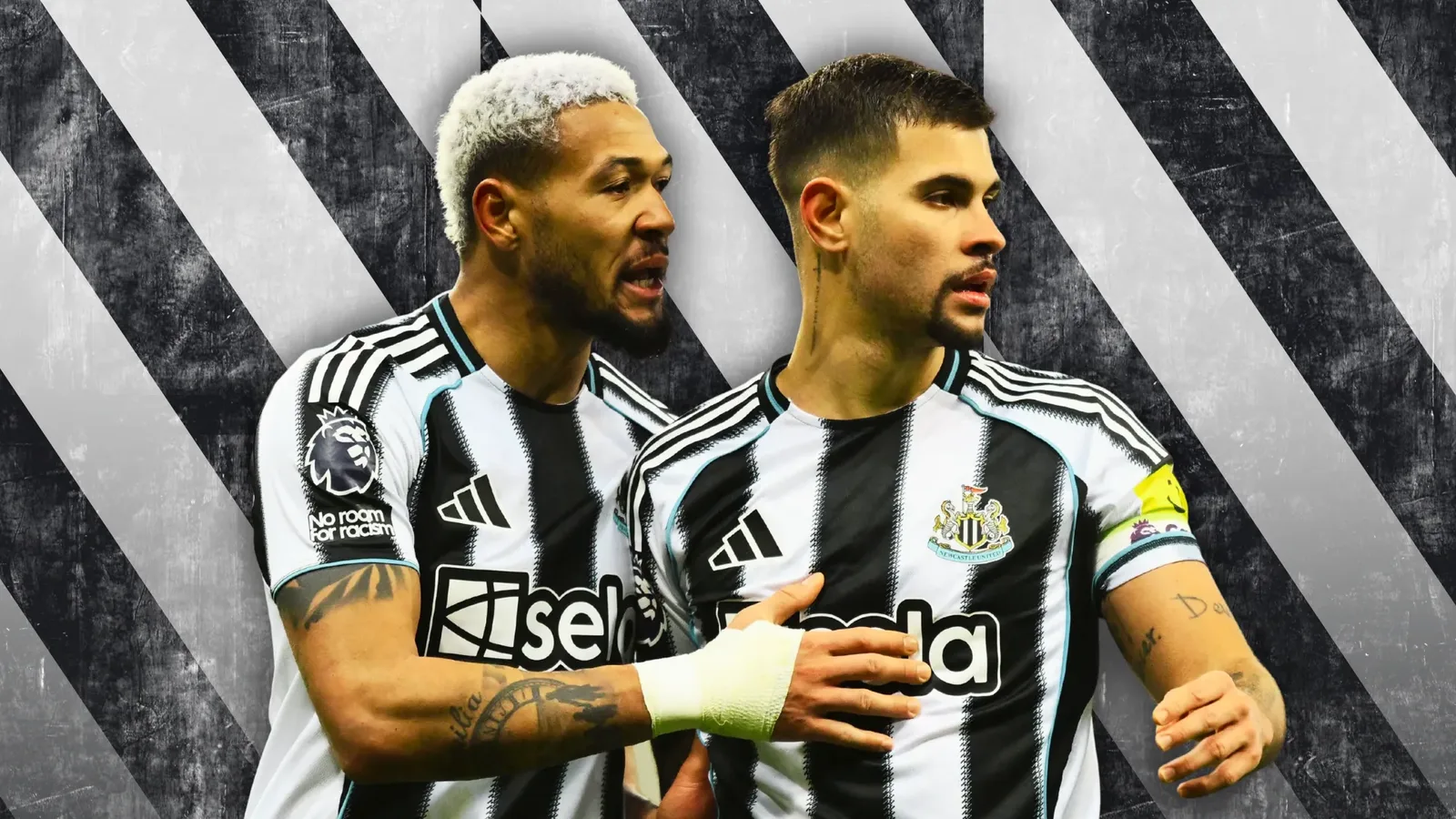 Joelinton comenta saída de Bruno Guimarães do Newcastle para o Arsenal