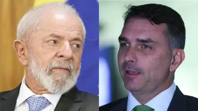 Lula e Flávio Bolsonaro empatam em simulação de segundo turno, diz Quaest