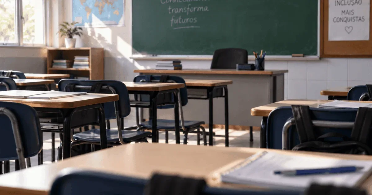 Estudante de 13 anos agride professora com spray e faca em escola de Roma