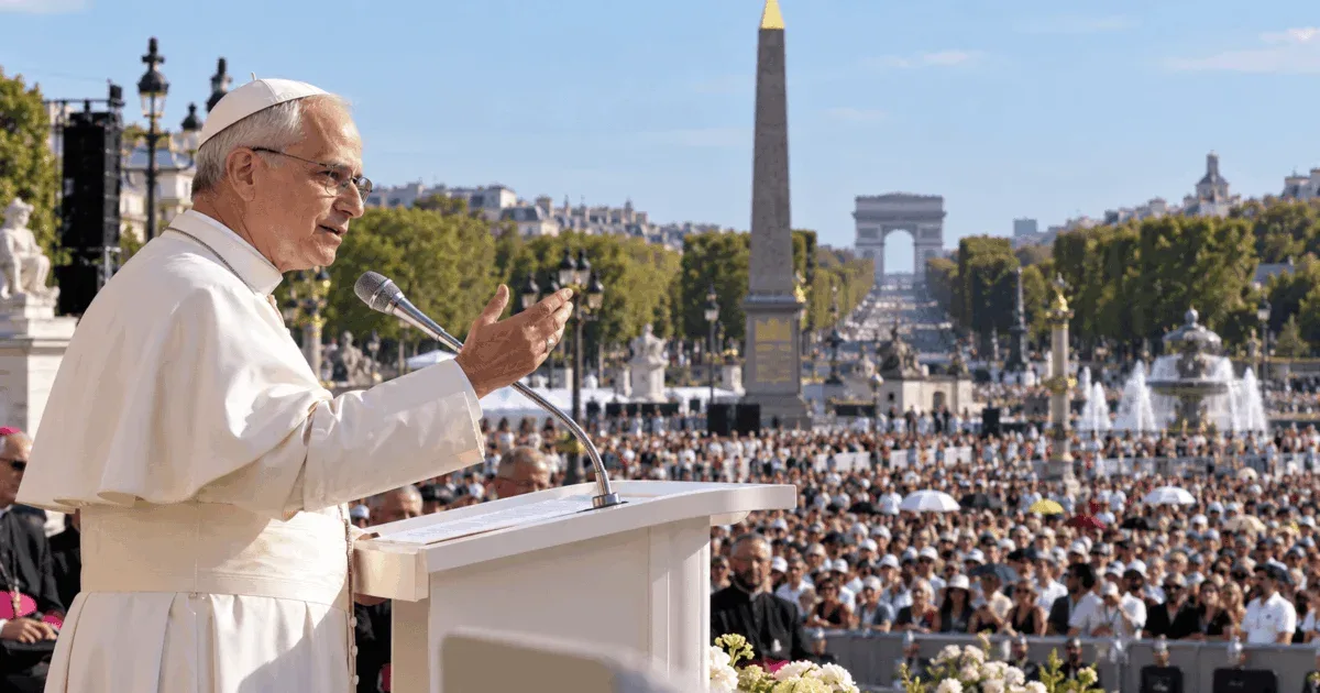 Leão XIV pede que católicos franceses expressem a fé na vida pública