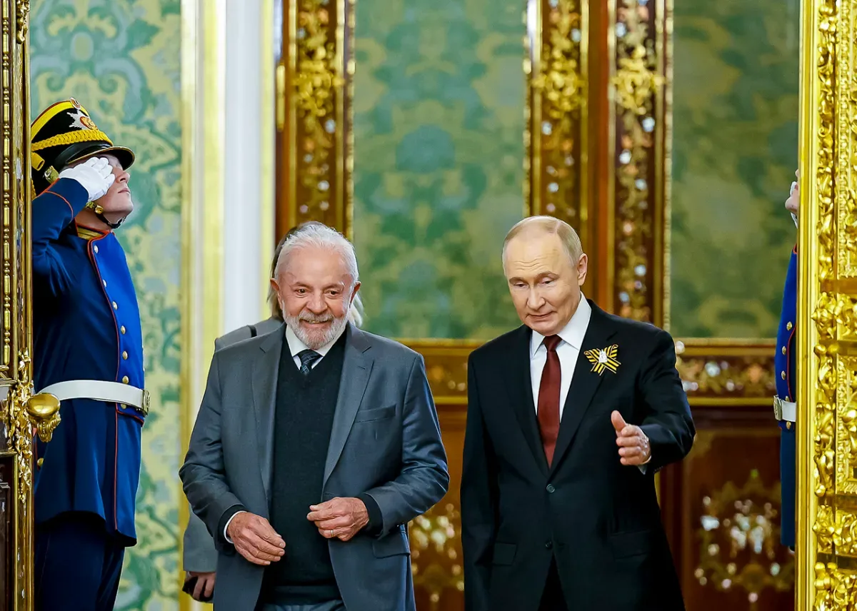 Putin envia mensagem a Lula e defende avanço da parceria com o Brasil