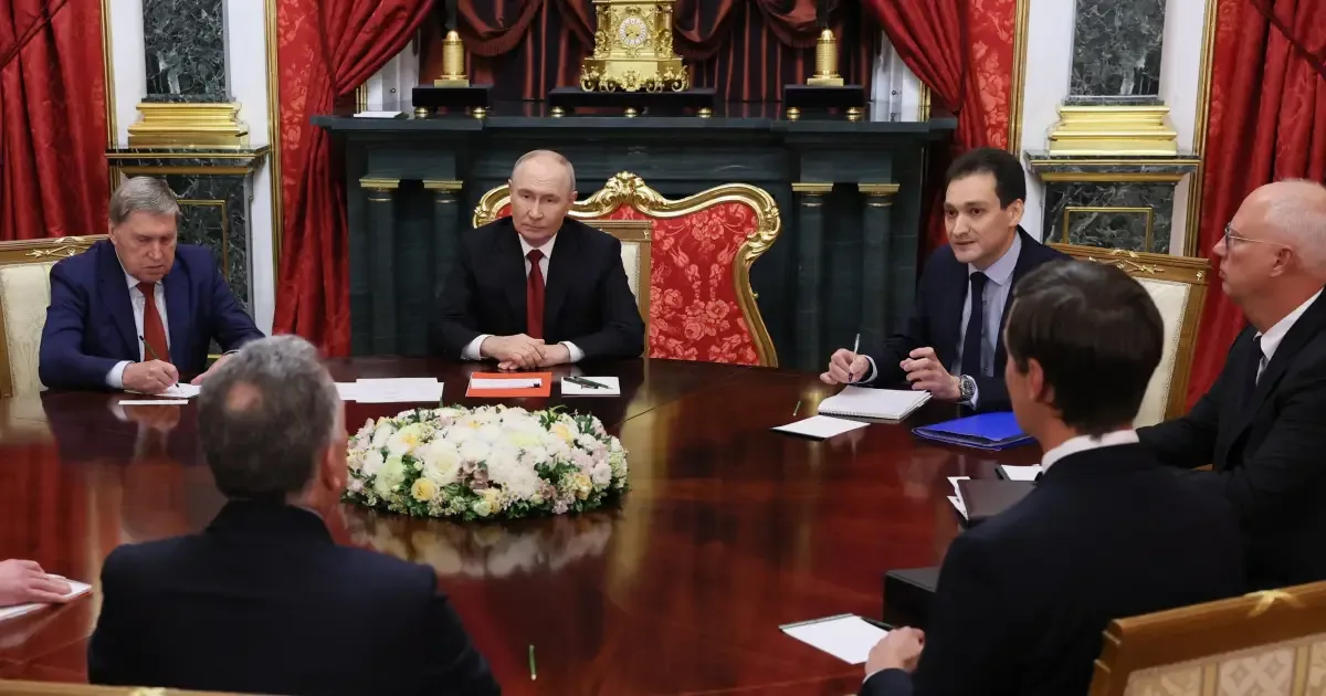 Enviados dos EUA apresentam ideias a Putin para encerrar guerra na Ucrânia