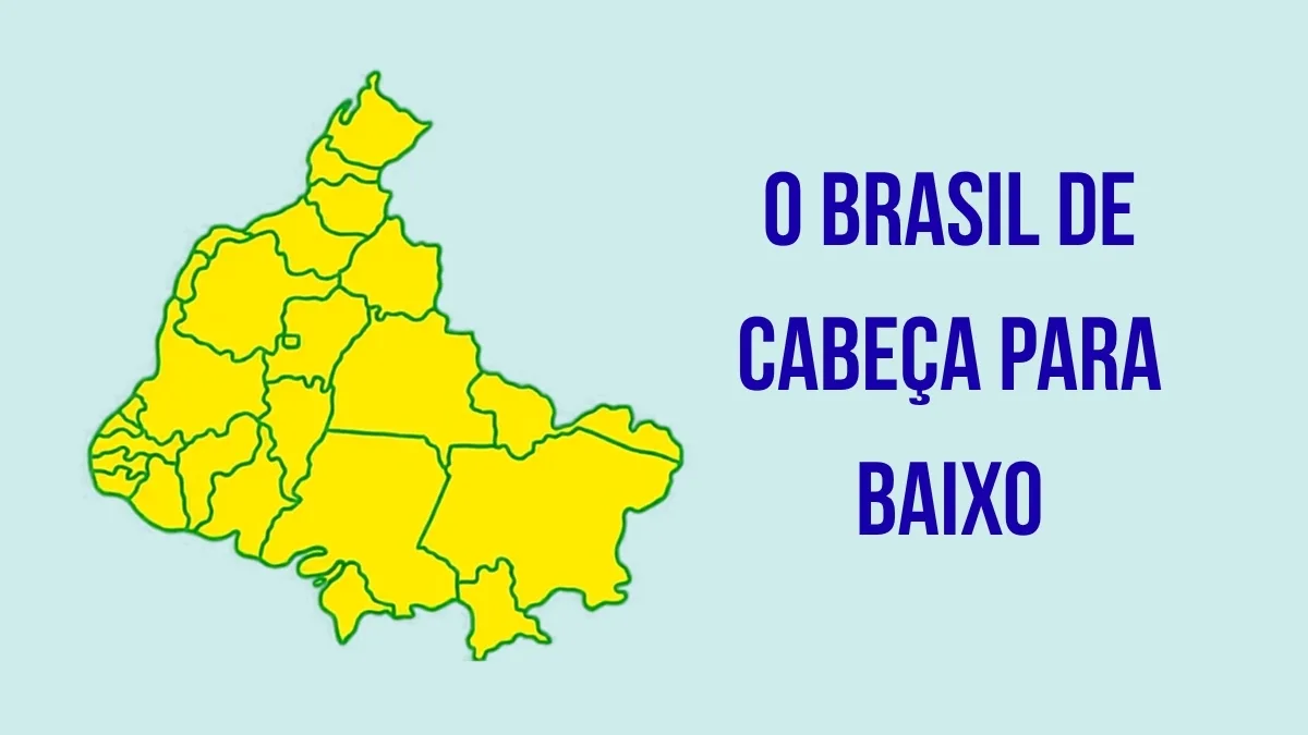 IBGE lança mapas com Brasil no centro e Sul na parte superior
