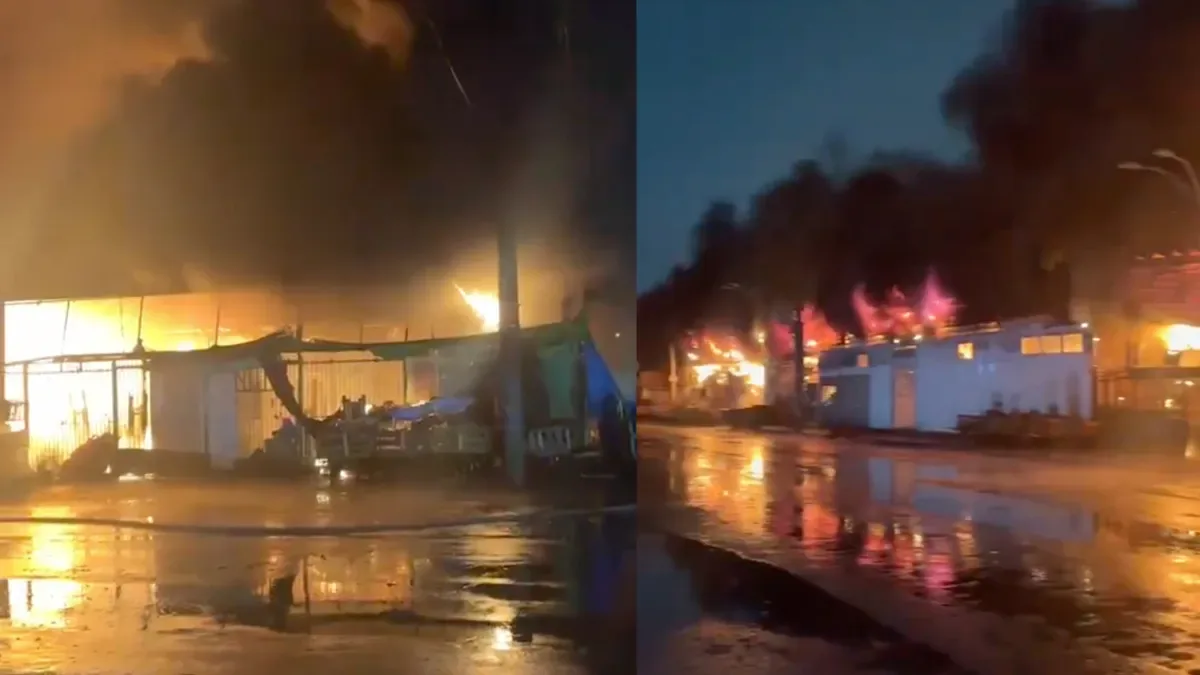 Incêndio atinge galpão da Ceagesp e mobiliza bombeiros em São Paulo